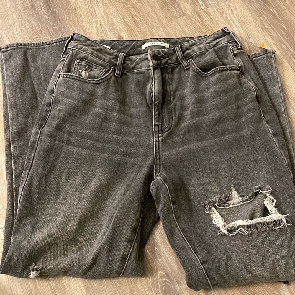 Women’s PACSun Mom Jeans Black Demin